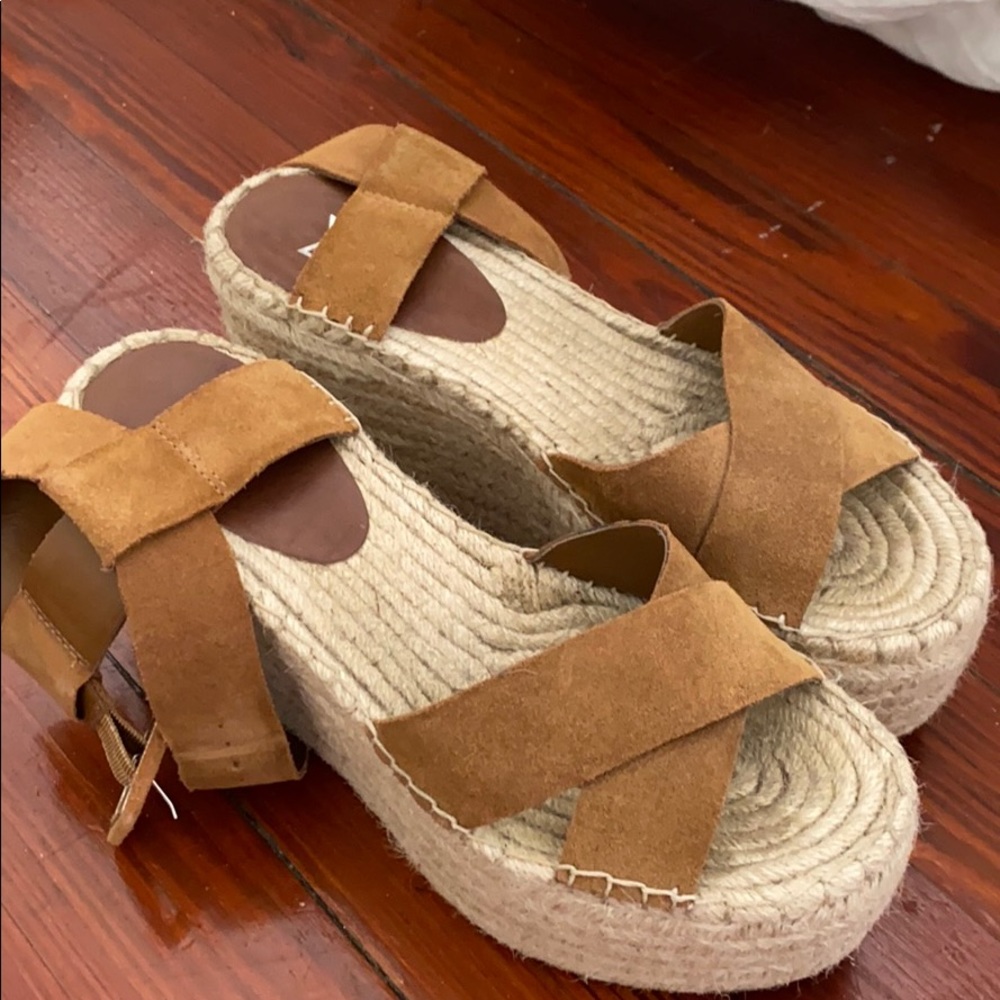 Marc Fisher Platform Espadrilles